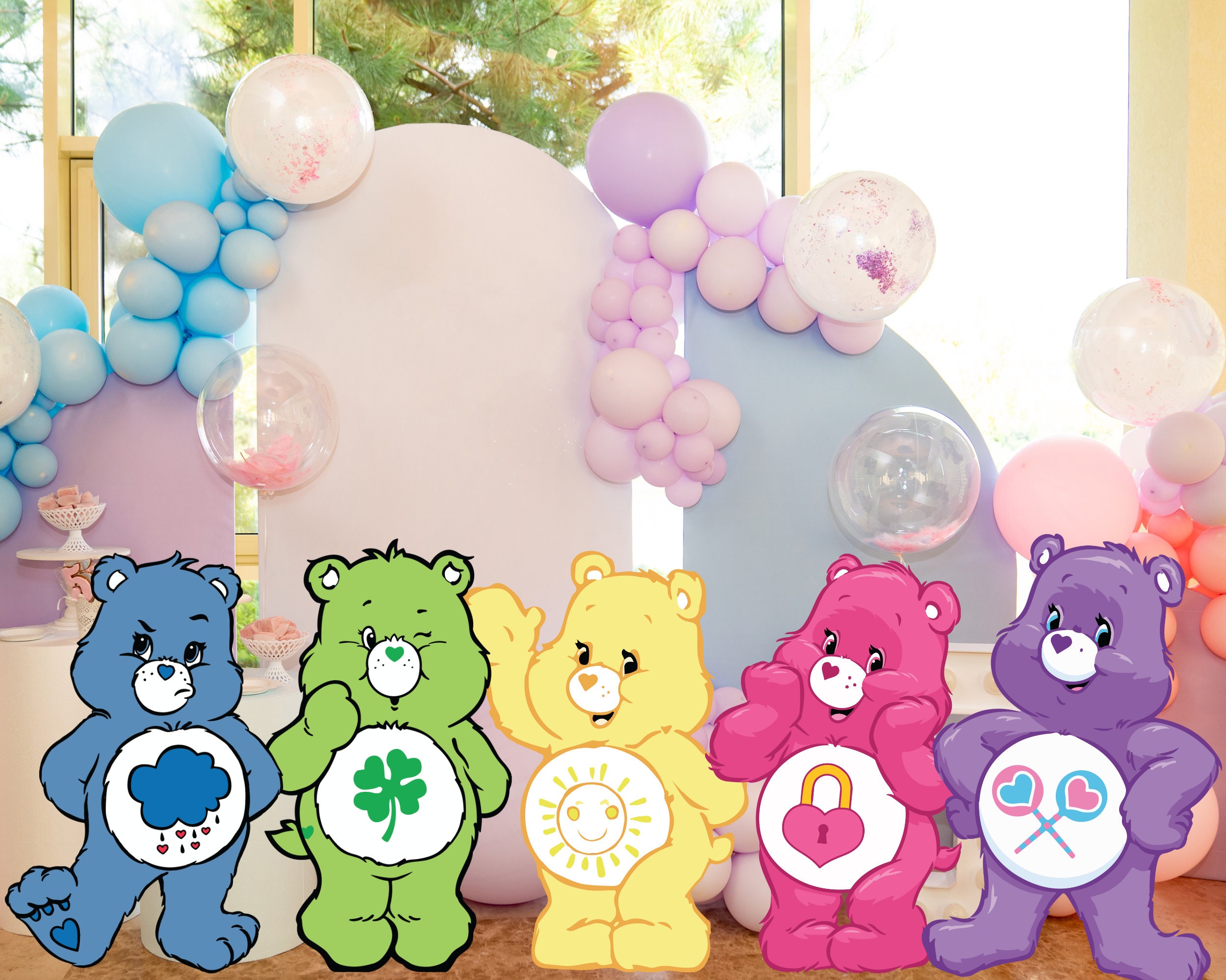 Care Bears Personalized Sweet Celebrations Bear™ Birthday Banner – Care  Bears Shop