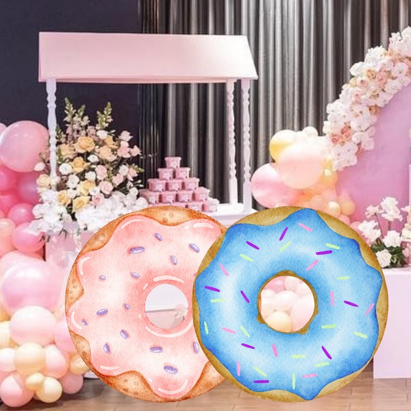 Donuts CutOut, Candyland Cutout Decor, Candyland Decoration Theme Birthday, Birthday Party Stand Up Prop, Digital Download