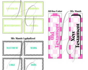 Libros de la Biblia personalizables