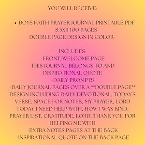 Kids Prayer Journal Printable Pdf Faith Journal for Girls Kids ...