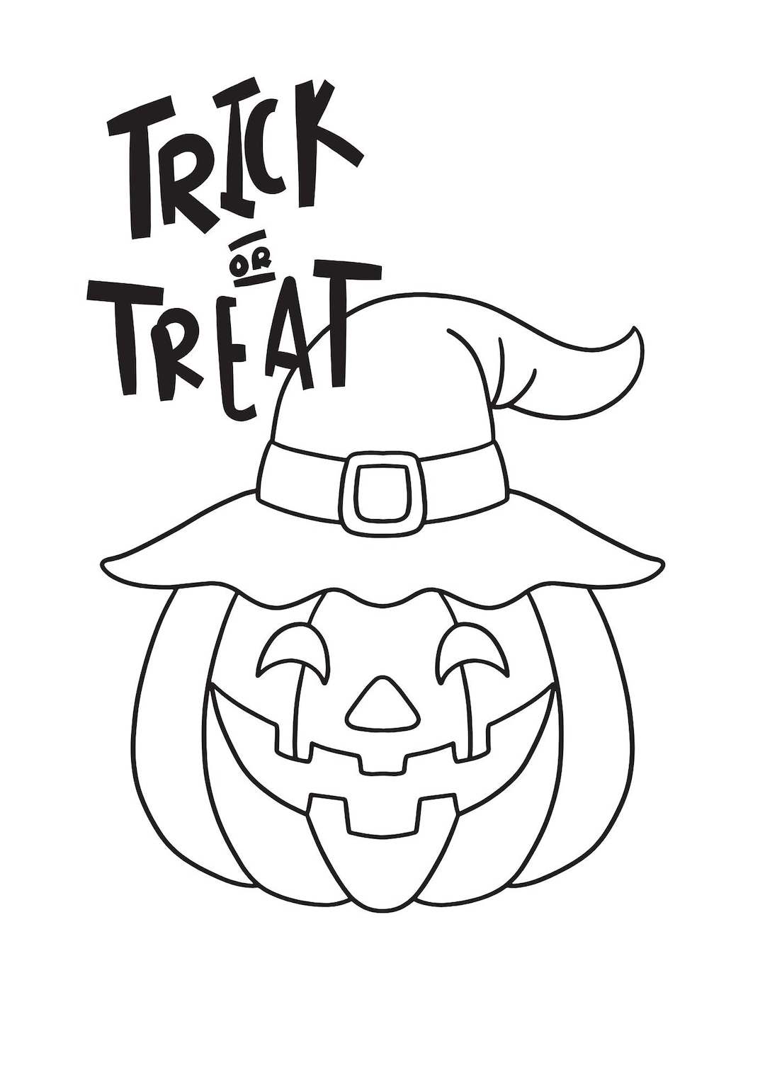 9 Printable Halloween Pages Perfect Coloring Pages 5 - Etsy