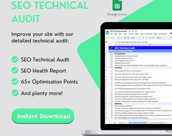 SEO Technical Audit Template: Google Sheets (PDF Download)