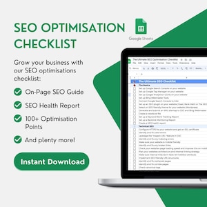 The Ultimate 2025 SEO Checklist - SEO Guide - SEO Audit- Seo Checklist - Edit & Customise