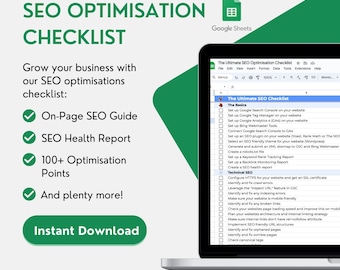 SEO Audit Checklist 2026: Improve Website Rankings & Performance (Google Sheets)