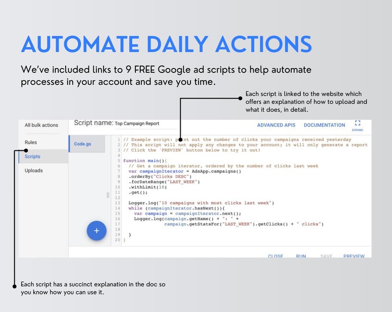 Google Ads Cheat Sheet: Campaign Tips & Scripts (digital Download) - Etsy