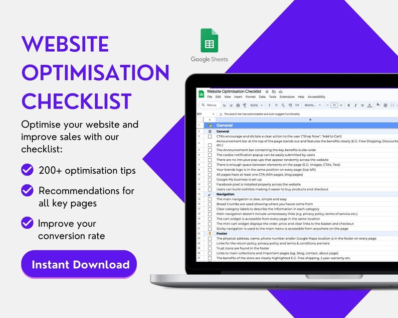 The Ultimate 2026 Website Optimisation Checklist - CRO Template ...