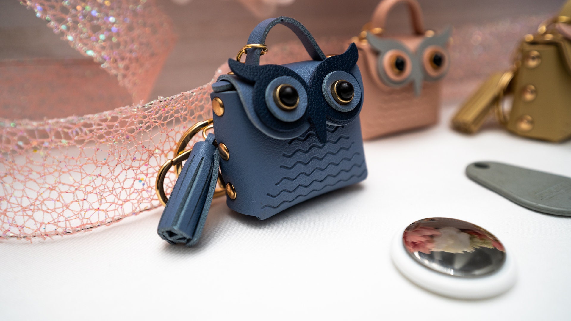 Cute Cartoon Owl Coin Purse Keyring - Perfect Gift For Men & Women - With  Lobster Clasp - Temu Belgium