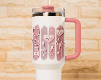 Nurses Png, Nurse Life Png, Nurse Png, Nursing Png, Nurse Floral Png, Brushstroke Nurse Png, Trendy Png, Nurse Sublimation Design