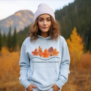 Fall Sweatshirt Fall Leaves Hoodie Fall Apparel Etsy