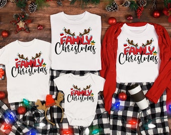 Family Christmas 2024 Shirts, Christmas Family Shirt, Christmas Group Shirt, Christmas Pajamas, Xmas Crew Shirts, Xmas Matching Sweatshirts