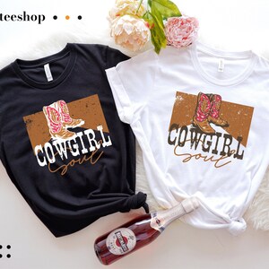 Cowgirl Soul Shirt, Western Girl Shirt, Country Shirt, Western Shirt For Women, Western Shirt, Texas Shirt, Country Girl Gift, Rodeo Shirt