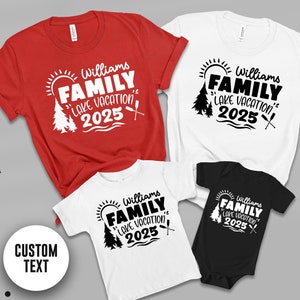 Magliette personalizzate per le vacanze in famiglia al lago 2025, Vacanze in famiglia 2025, Magliette per le vacanze in famiglia, Magliette coordinate per la famiglia, Maglietta per le vacanze estive, Maglietta da campeggio