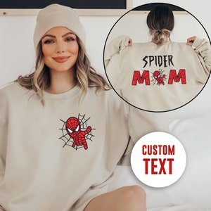Custom Family Spider Sweatshirt, Spider Dad, Spider Mom Shirts, Family Matching Shirts, Marvell Family Tee, Spiderman Family Shirts