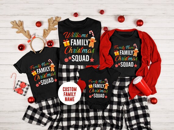 Christmas pj tops for family hotsell