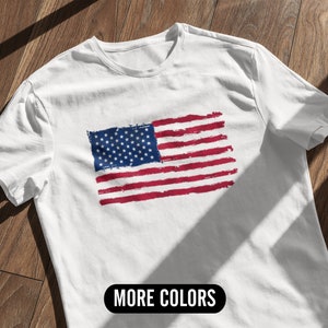 American Flag Shirt, America Flag T-shirt, 4Th Of July Flag Shirt, Patriotic T-Shirts, USA Flag Shirt, Patriotic American Flag Tee
