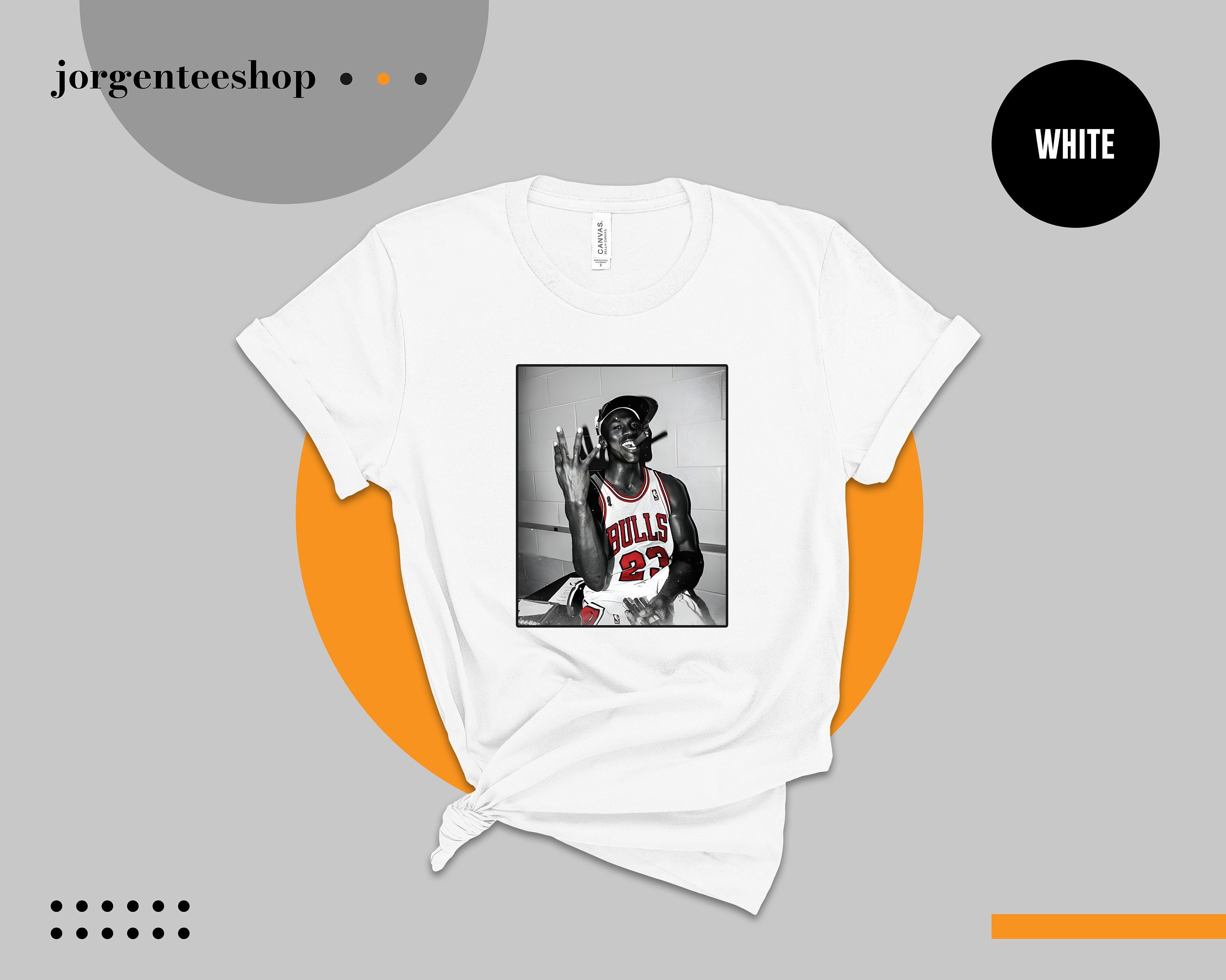 Drip Cartel Michael Jordan 3 Peat Retro Chicago Basketball T Shirt