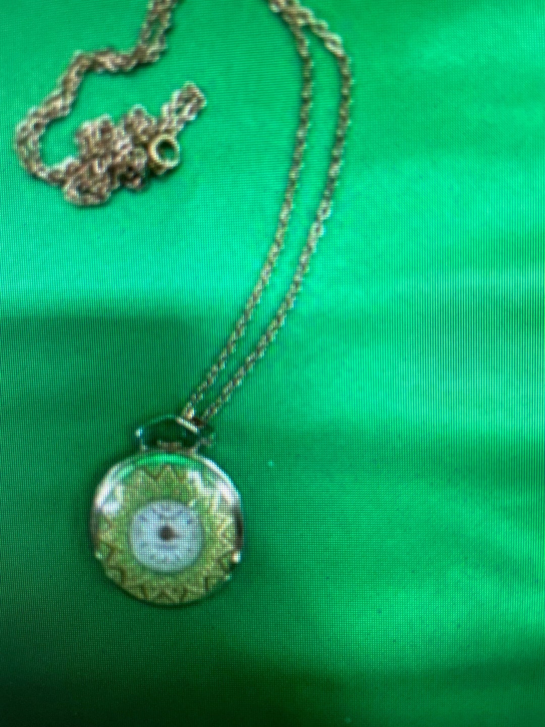 Swiss Made Lucerne Small Pocket Watch Necklace Style Etsy