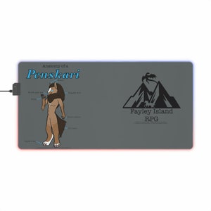 Penskari Anatomie - LED Gaming Muismat