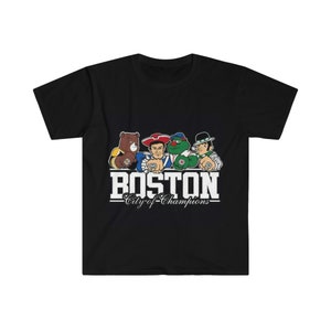 Boston City of Champions T-Shirt, Boston Red Sox, Boston Bruins, Boston Celtics, New England Patriots