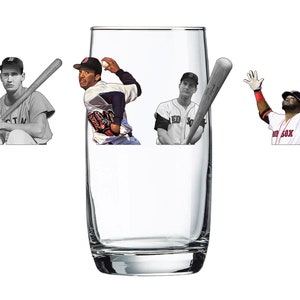 Boston Red Sox Beer Glass craft beer glassware limited collectible gift 17oz baseball mlb drinking glass
