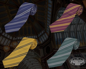 Wizard House Ties