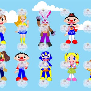 Bely and Beto cartoon characters
