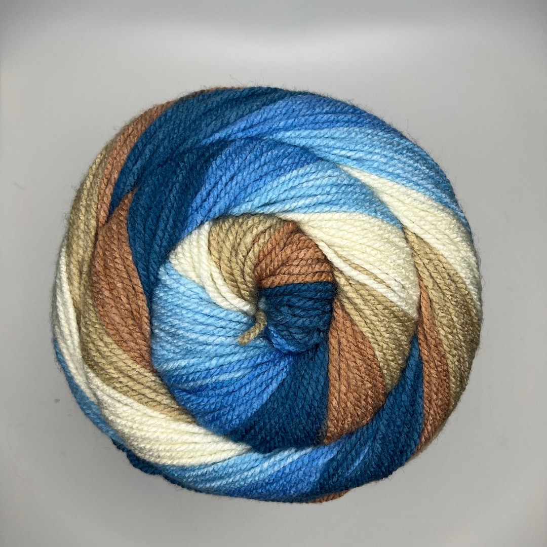 Caron Cinnamon Swirl Cakes Knitting Yarn. Boardwalk. Sun and Etsy