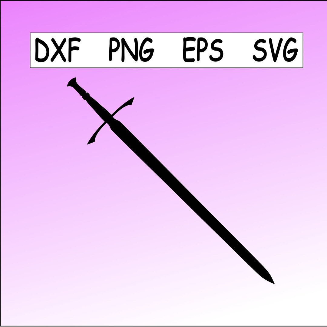 Sword 4 Digital Image Svg Dxf Eps Png - Etsy