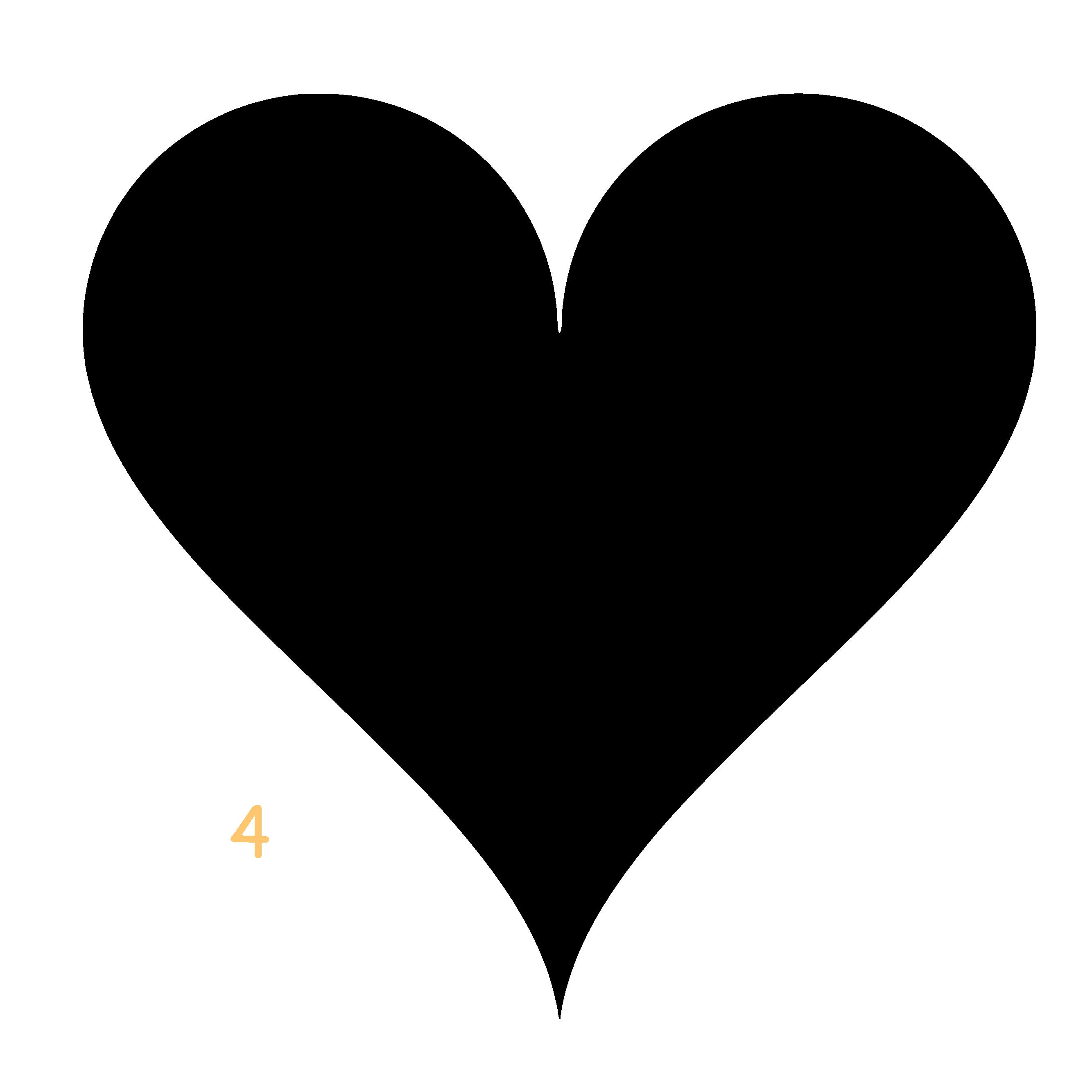 Digital Heart Bundle 1 Svg Png Dxf Eps for Shirts, Mugs, Decals ...