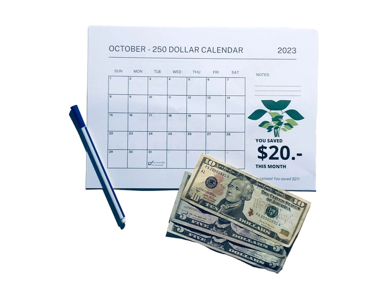 The USD 250 Saving Calendar Money Savings Challenge - Etsy the-usd-250-saving-calendar-money-savings-challenge-etsy