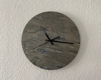 Ceramic Stone Wall Clock Bedroom Living Room Kitchen Office Rare & Unique Wall Clock Design