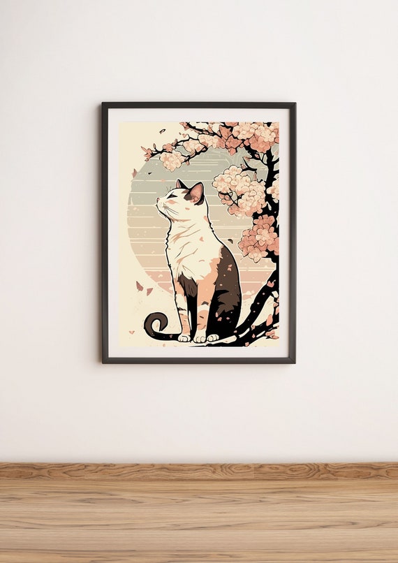 Japanese Cat Prints
