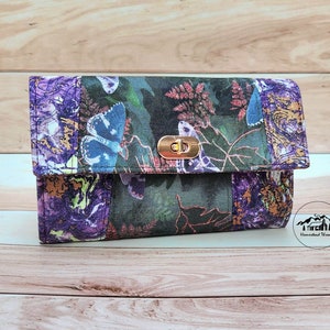 Portefeuille compact Papillons de nuit