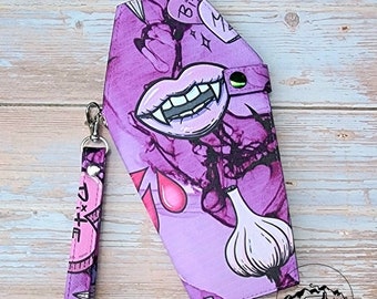Bite Me Vampire Coffin Wallet