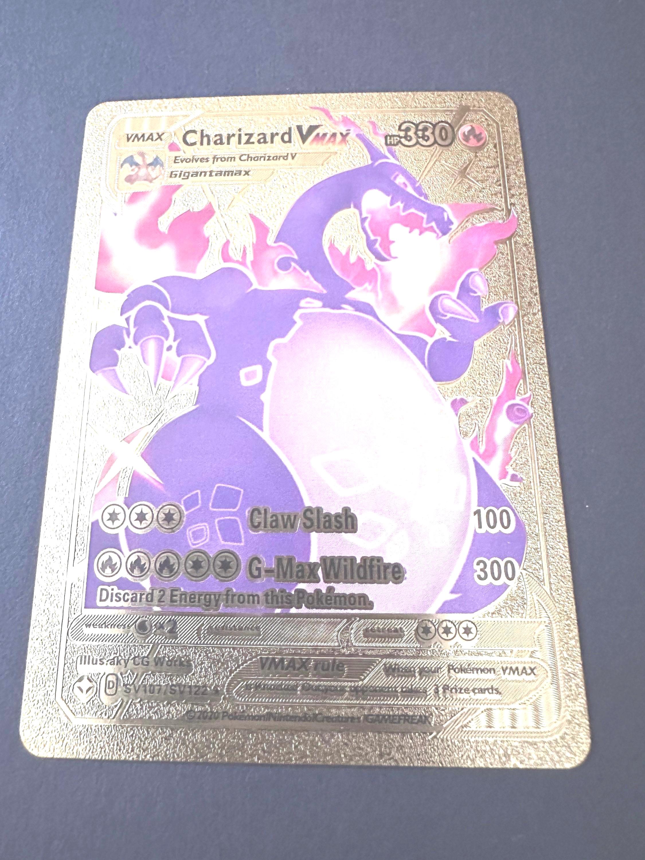 Charizard VMAX ホロカード HP330 Pokémon Charizard VMAX Holo Ultra Rare Vmax HP 330 020/189 PSA 10