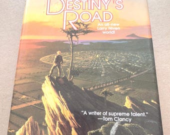 Larry Niven Destiny’s Road 1st edition/1st printing HB/DJ book