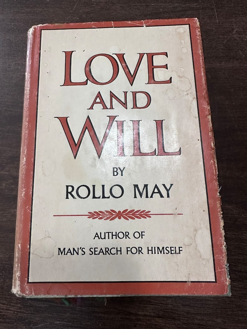 Love and Will by Rollo May - Etsy
