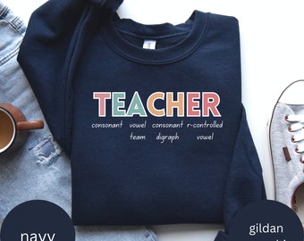 Reading Teacher Shirt, Reading Specialist, Reading Interventionist Tee, Science of Reading Shirt, Phonics T Shirt, Gift for Teacher