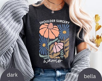 Shoulder Surgery Shirt, Shoulder Replacement Shirt, Shoulder Recovery Post Operation Gift, Rotator Cuff Surgery Shoulder Sweatshirt Post Op