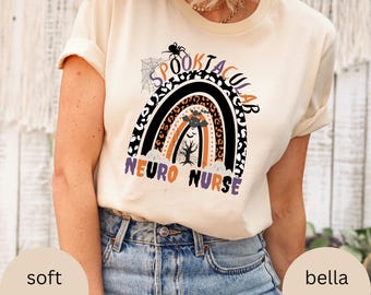 Neuro Nurse Shirt, Spooky Neuro Nursing, Halloween Neuro Team, Neurology ICU, Neuro ICU Shirt, Neuro Nurse Crewneck, Neuro Nurse Shirt