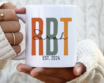 Caneca RBT personalizada, caneca RBT, copo RBT, técnico de comportamento registrado, presente de formatura RBT, caneca de analista de comportamento, caneca de técnico de comportamento, agradecimento RBT