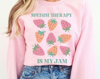 Logopädie Shirt, Logopädin Pathologen Shirt, Logopädin Shirt, SLP Geschenk, SLPA Shirt, Logopädie ist meine Jam