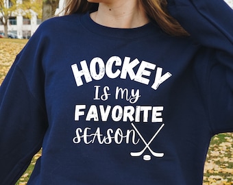 Hockeytrui, hockeymoeder, hockeyliefhebber, ijshockeycadeaus, Game Say-sweater, Hockey Game Day