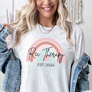 Recreation Therapist Sweatshirt, Recreational Therapy Shirt,Recreation Therapist Gift, Recreational Therapy Crewneck, Rec Therapy Sweatshirt