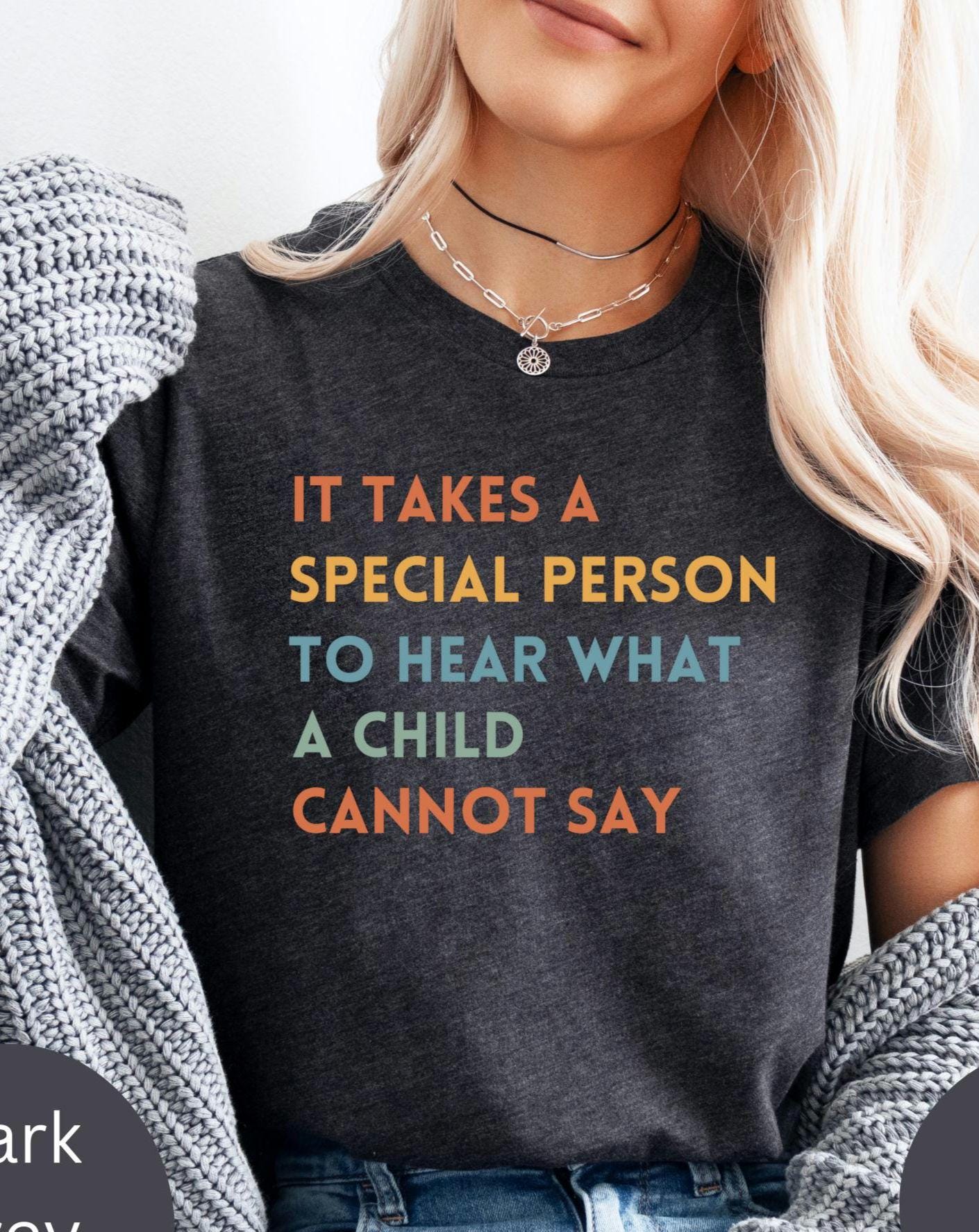 Behavior Is Communication T-Shirt For Women - Special Education Teacher Inspirational Tee, Cotton Blend - View #9