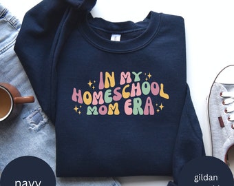 Homeschool Mom Shirt, in meiner Homeschool Mom Era, Christian HomeSchool Lehrer, Homeschool Mama Tee Homeschool Life, Homeschool Lehrer Shirt