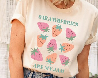 Strawberry Lover Shirt, Strawberry Shirt, Strawberry Festival Shirt, Farmers Market Shirt, Berry Fair Summer Fruit Strawberry Tee