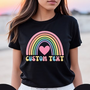 Custom Shirt, Custom Teacher Shirt, Personalized Shirt, Custom T-Shirt, Personalized T-Shirt, Custom Name, Custom School Name, Job Title