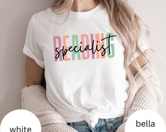 Reading Specialist Shirt, Reading team shirts, Reading Teacher gift, school reading specialist, Reading Interventionist Shirt, Reading Coach