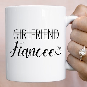Engagement Gift for Couple, Fiance Mug, Engagement Mug, Wedding Gift, Fiance Coffee Cup, Fiance Tea Cup, Engagement Gift Bride To Be